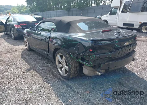 2011 Chevrolet Camaro 2Lt из США, поврежденный, VIN 2G1FG3DDXB9205511